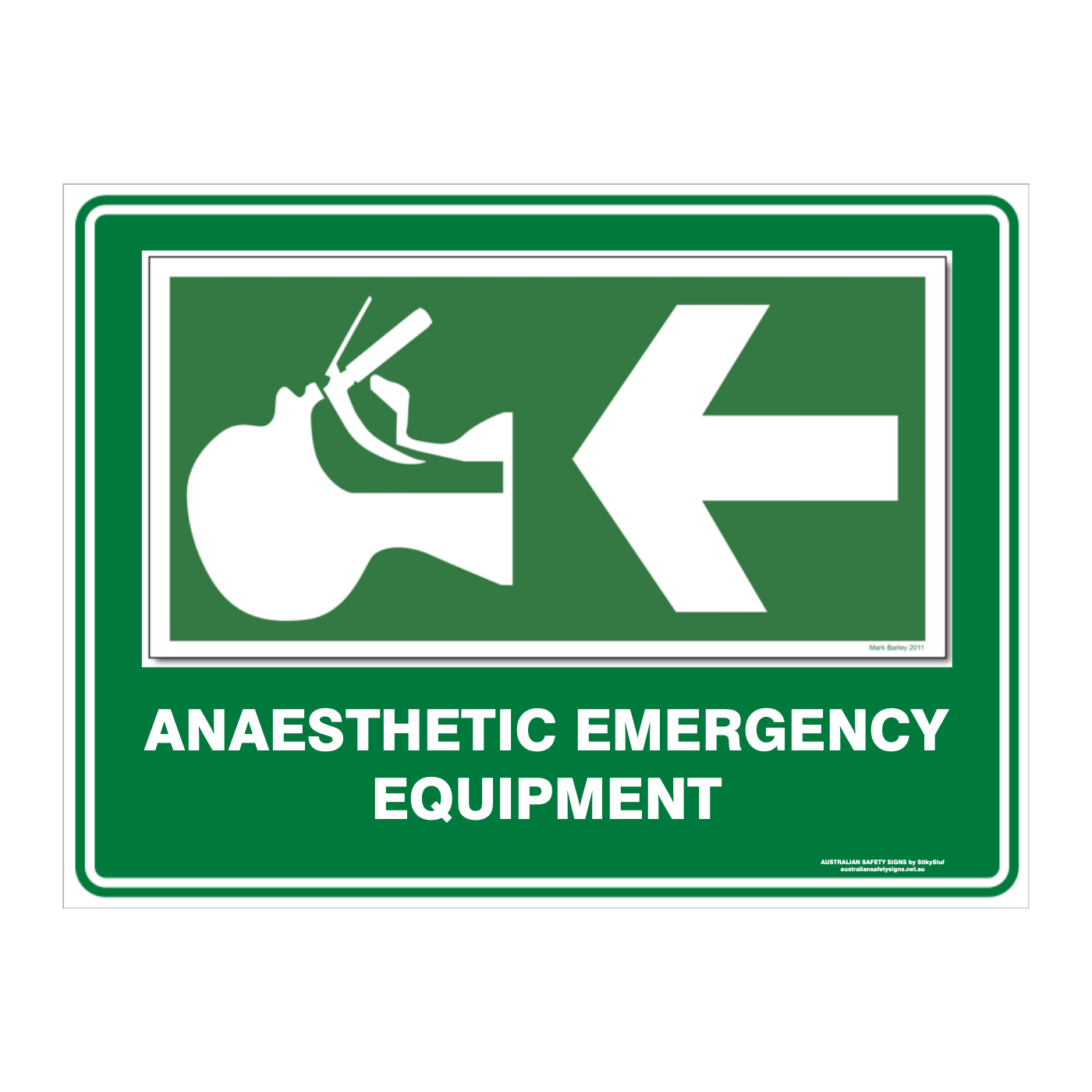 Custom Text Emergency Sign