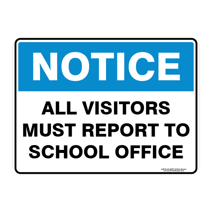NOTICE CUSTOM TEXT SIGN