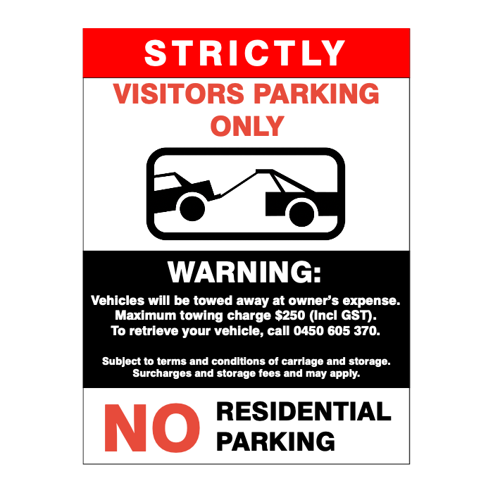 Custom Text Sign Portrait