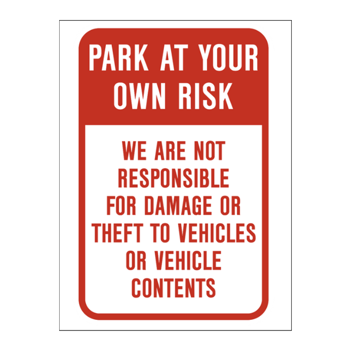 Custom Text Sign Portrait