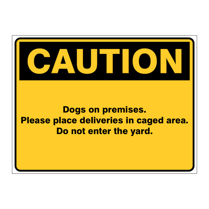 Custom general sign
