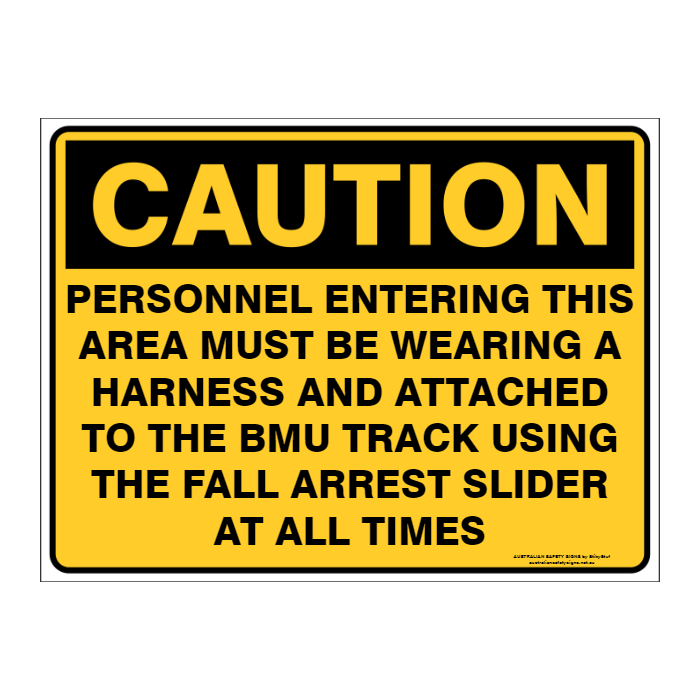 Custom Text Caution Sign