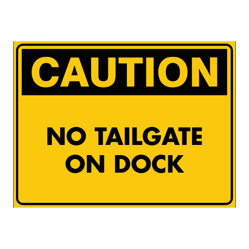 Custom Text Caution Sign
