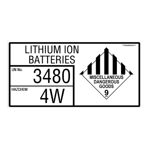 CUSTOM - EMERGENCY INFORMATION PANEL - FOR STORAGE