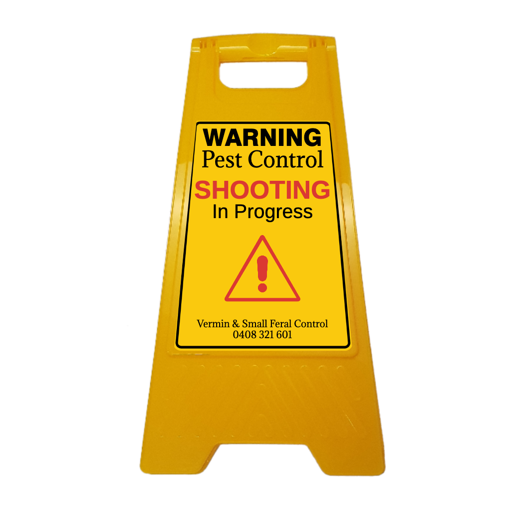 New CUSTOM Your Text Here A-Frame Floor Stand