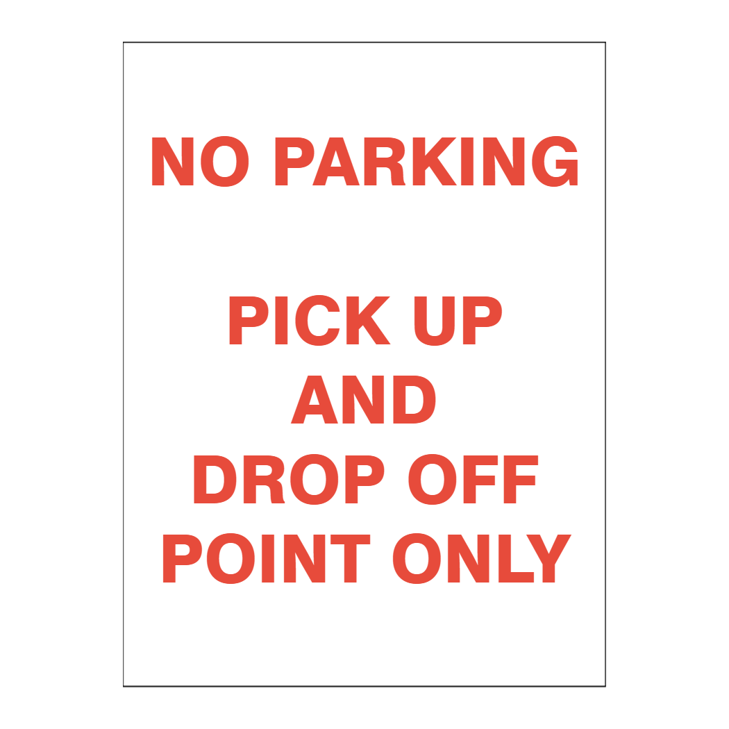 Custom Text Sign Portrait