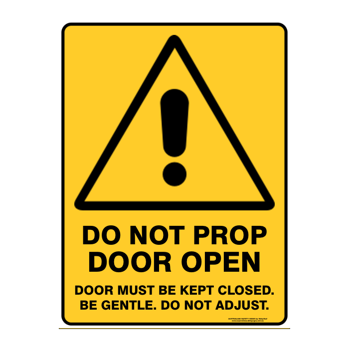 Warning Custom Text Sign