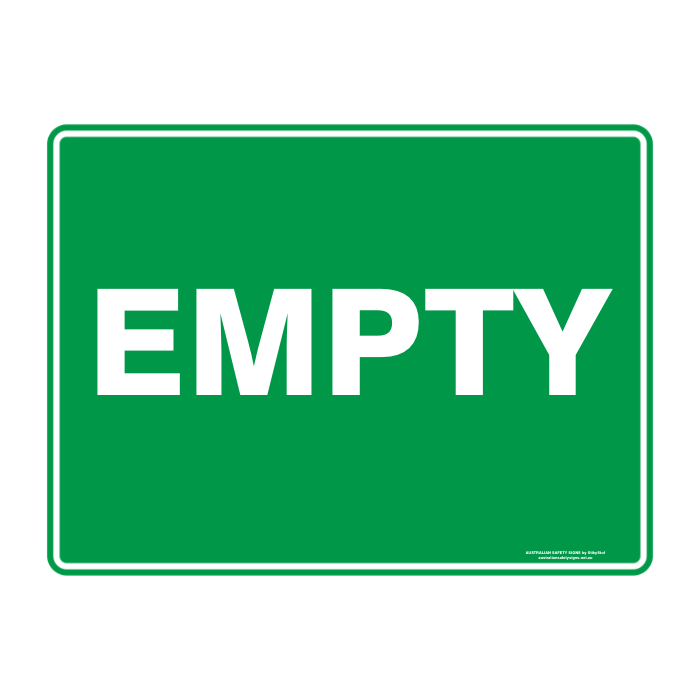 Custom Text Emergency Sign