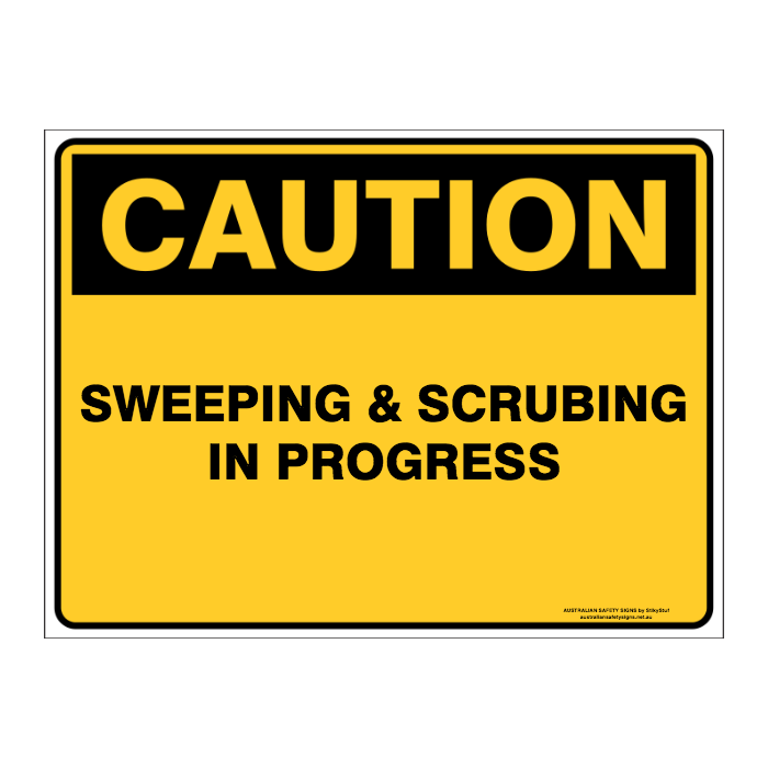 Custom Text Caution Sign