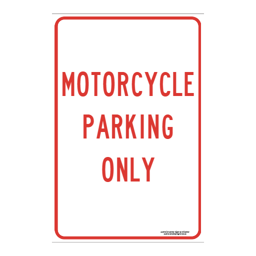 CUSTOM PARKING SIGN