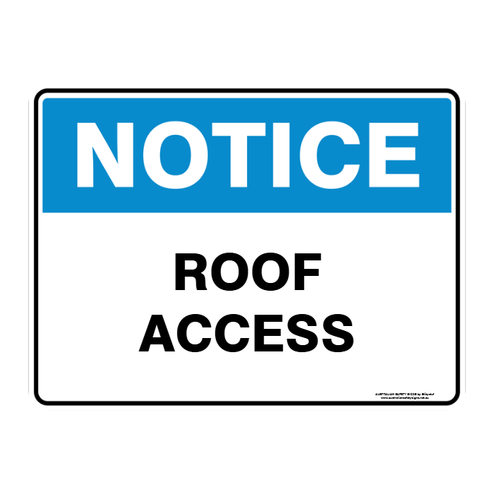 NOTICE CUSTOM TEXT SIGN