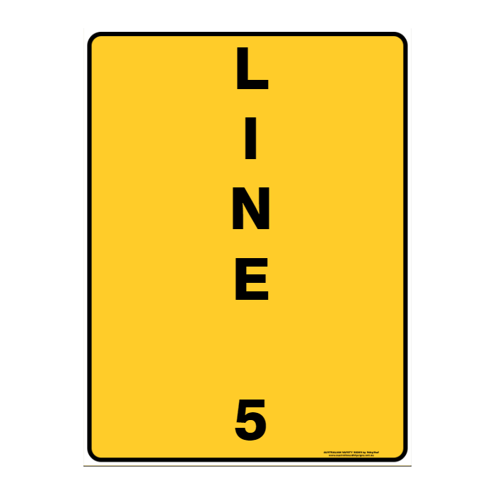 Warning Custom Text Sign