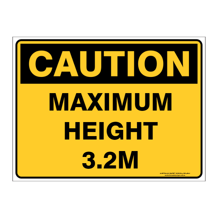 Custom Text Caution Sign