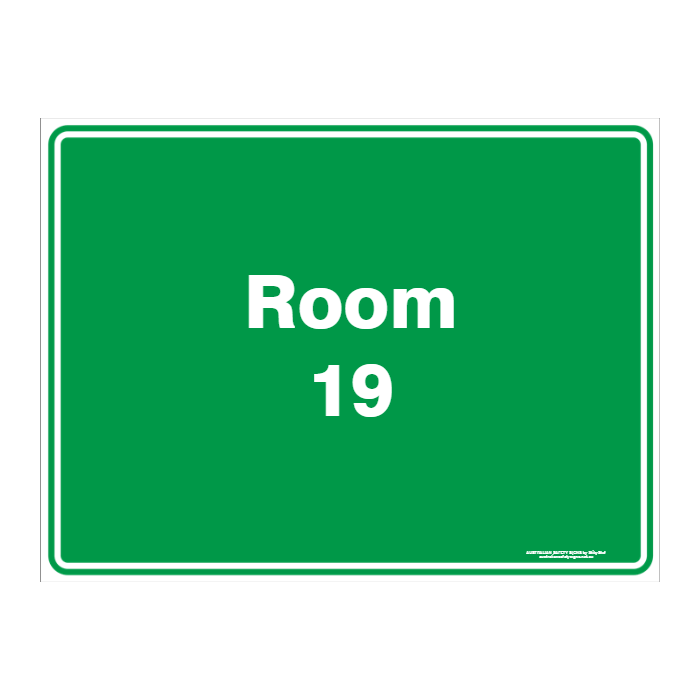 Custom Text Emergency Sign