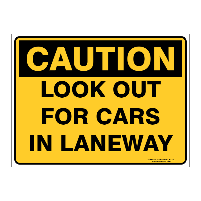 Custom Text Caution Sign