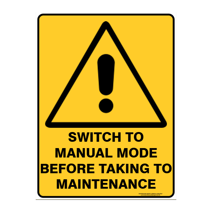 Warning Custom Text Sign