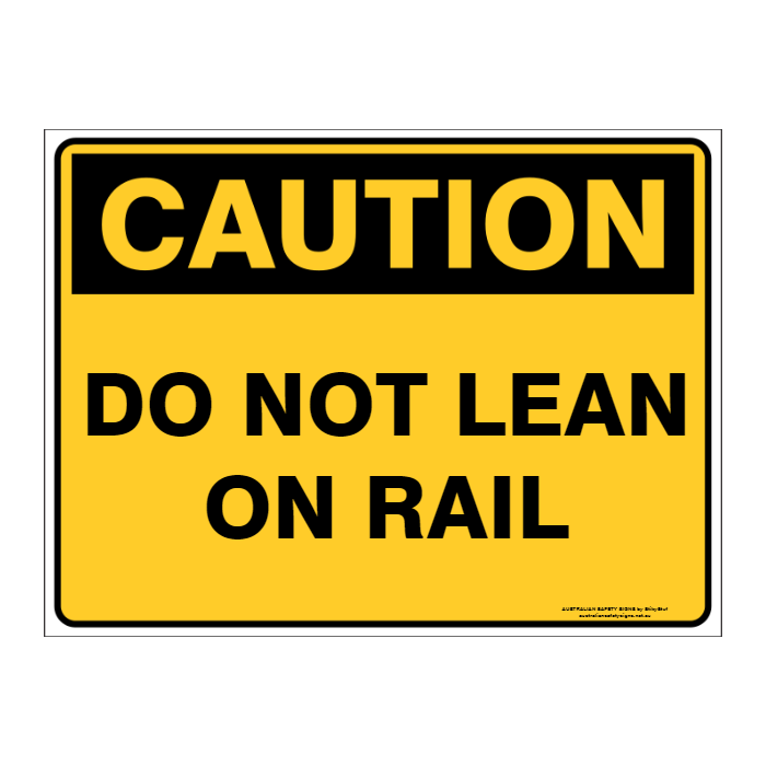 Custom Text Caution Sign