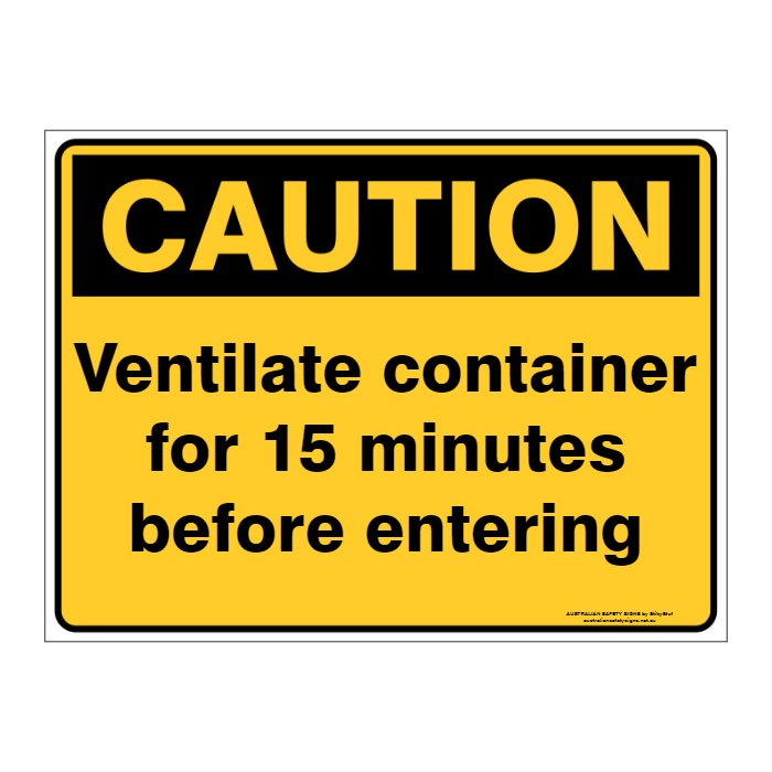 Custom Text Caution Sign