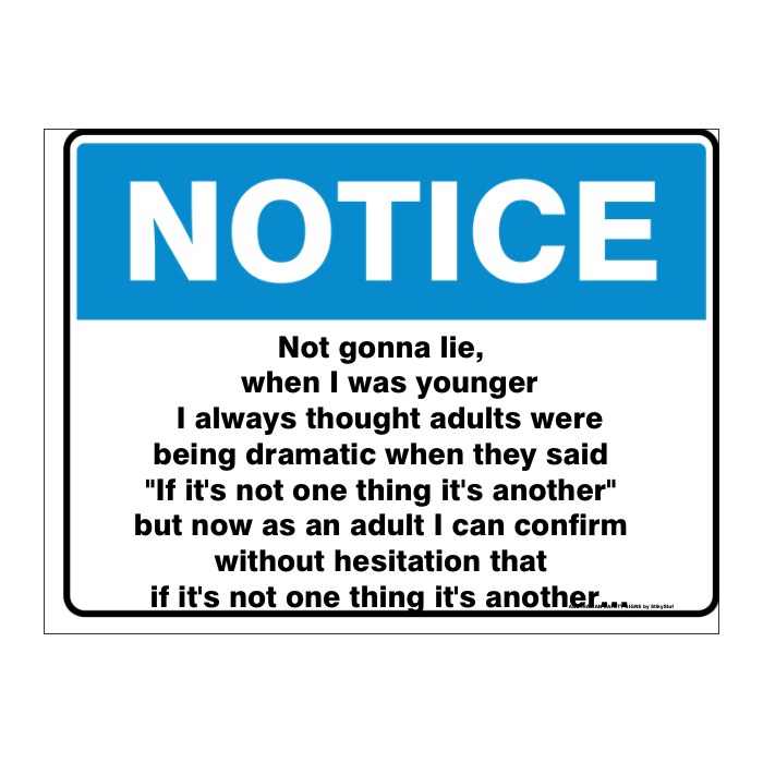 Custom general sign