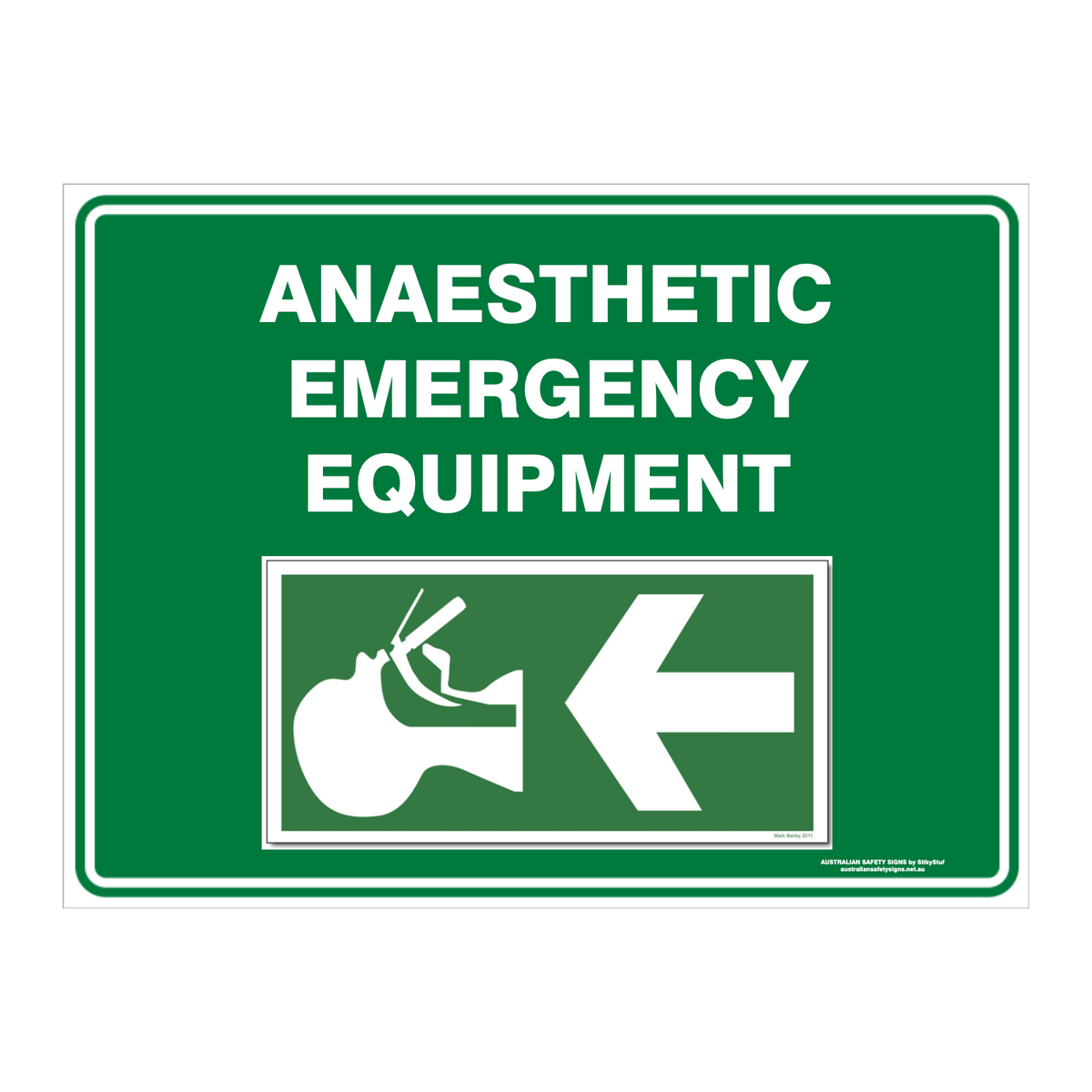 Custom Text Emergency Sign