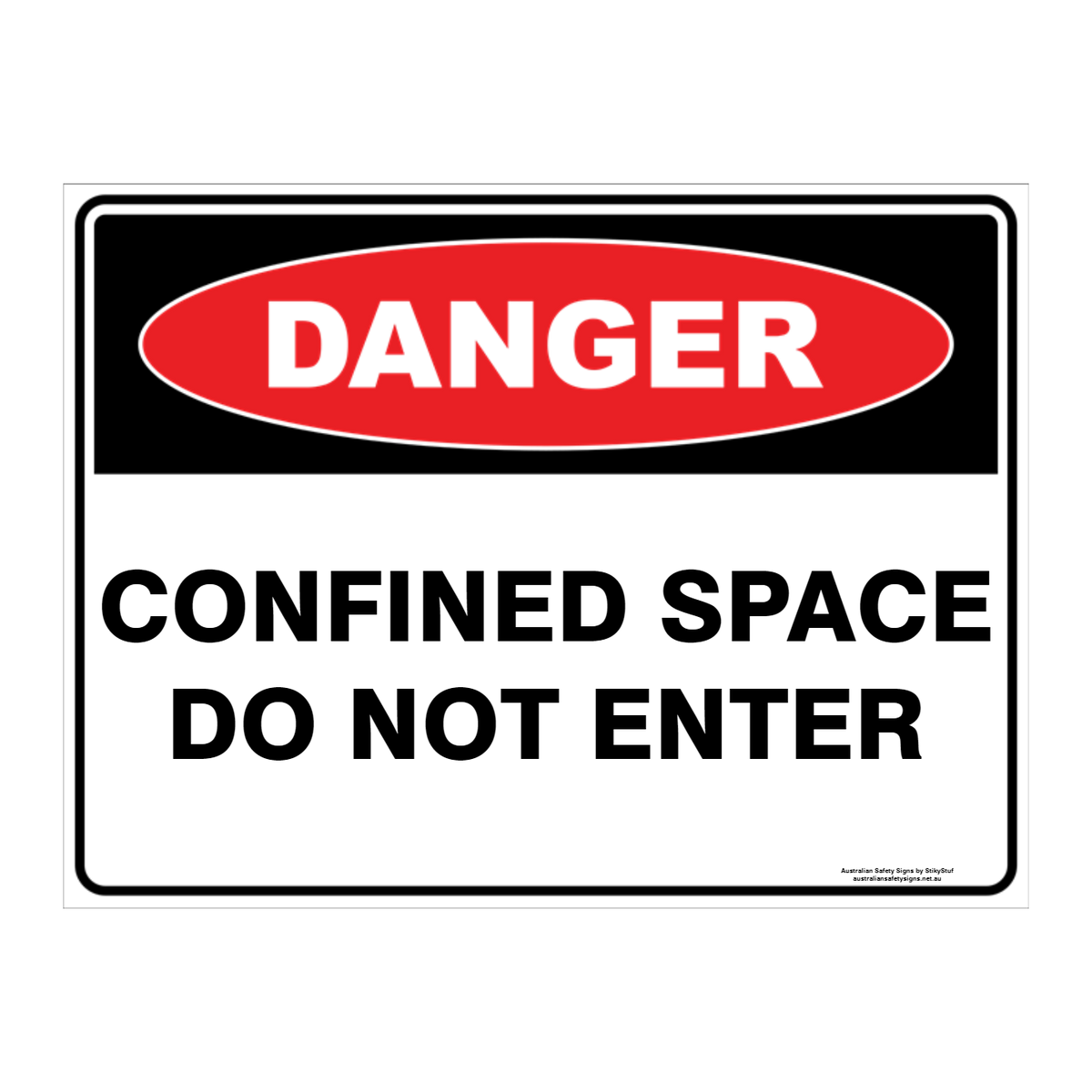 Danger Custom Text Sign
