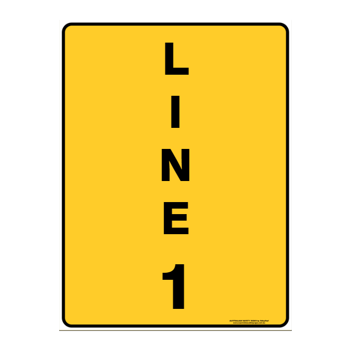 Warning Custom Text Sign