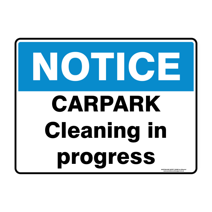 NOTICE CUSTOM TEXT SIGN