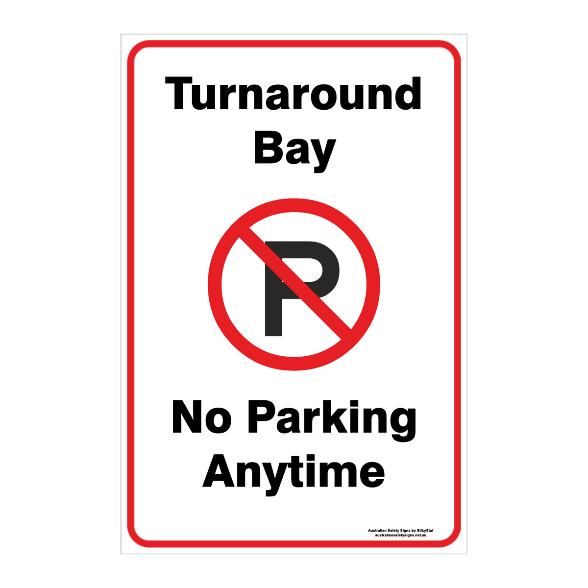 CUSTOM PARKING SIGN