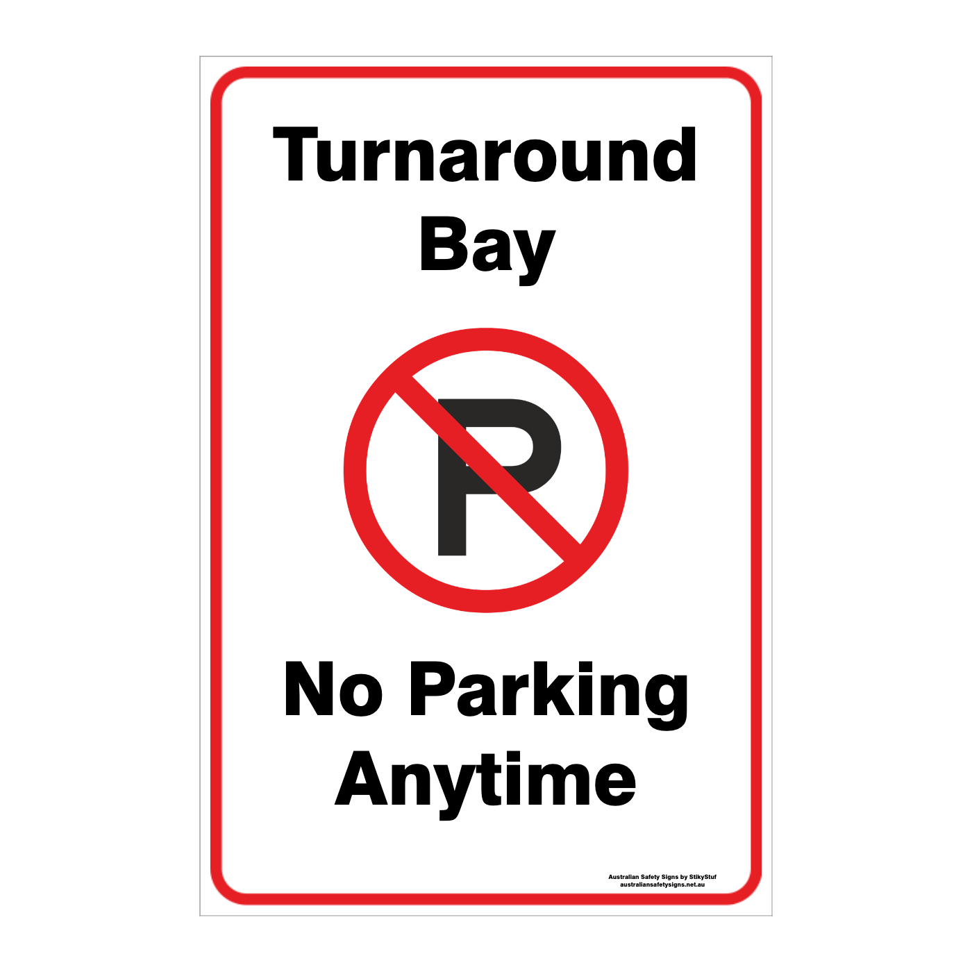 CUSTOM PARKING SIGN