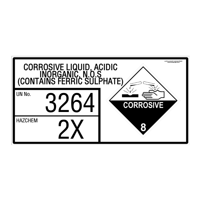 CUSTOM - EMERGENCY INFORMATION PANEL - FOR STORAGE