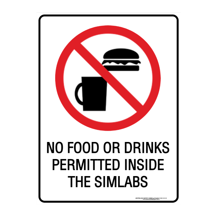 Custom Prohibition Sign