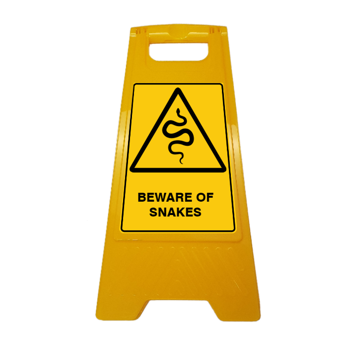 New CUSTOM Your Text Here A-Frame Floor Stand
