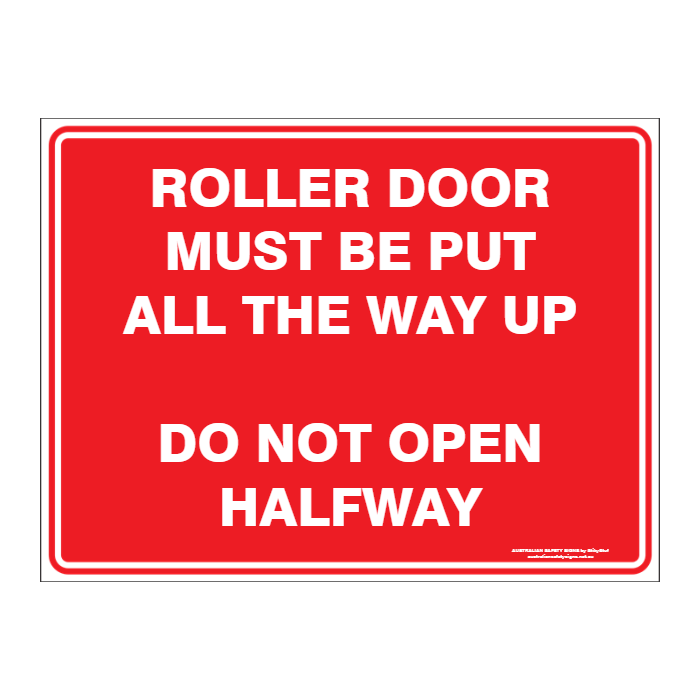Custom general sign - Australian Safety Signs