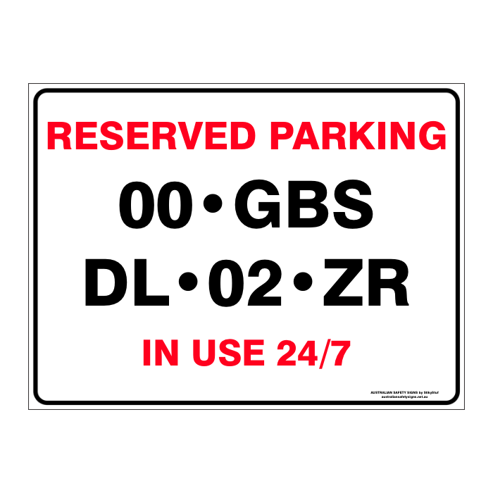 Custom general sign