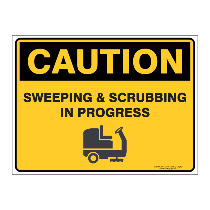 Custom Text Caution Sign