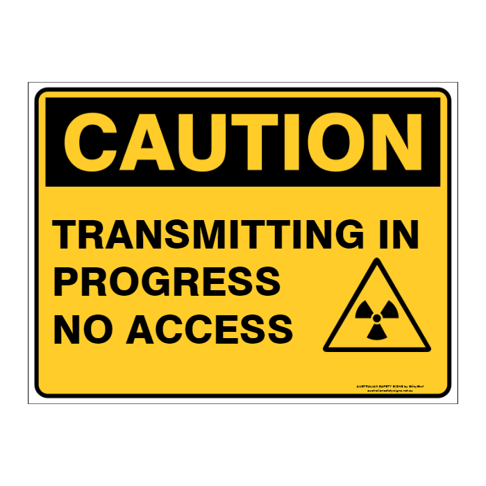 Custom Text Caution Sign