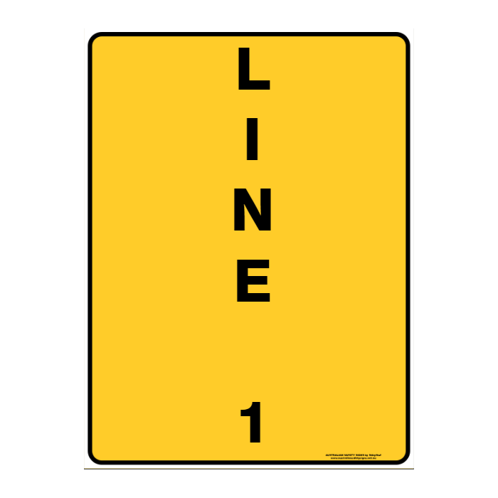 Warning Custom Text Sign