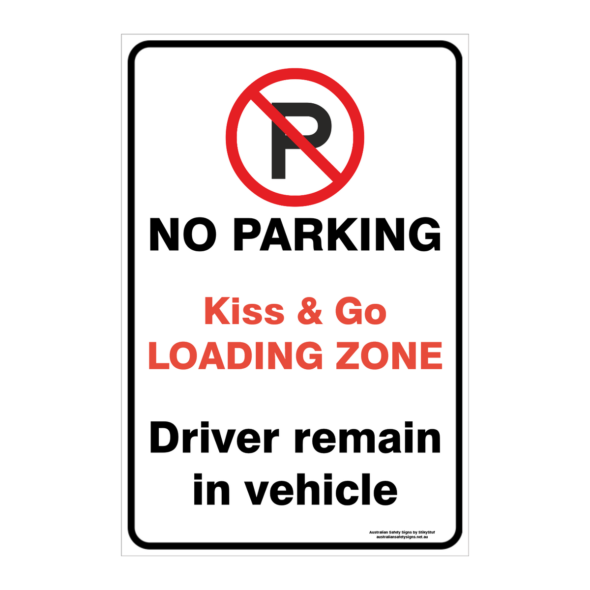 CUSTOM PARKING SIGN