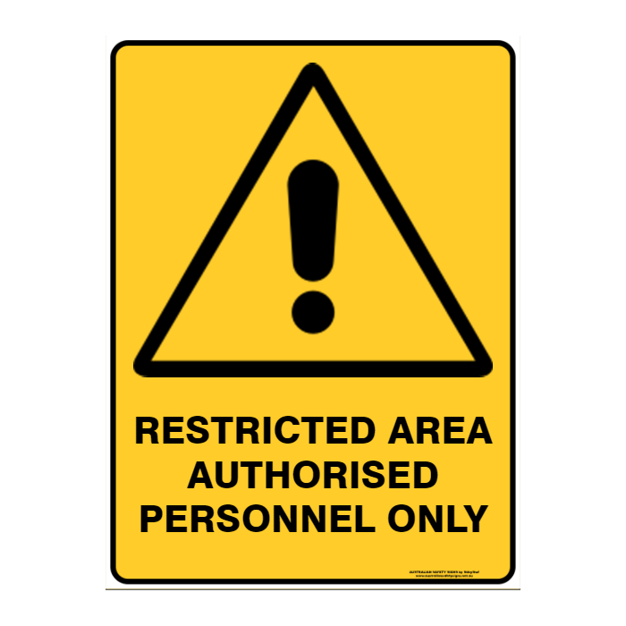 Warning Custom Text Sign