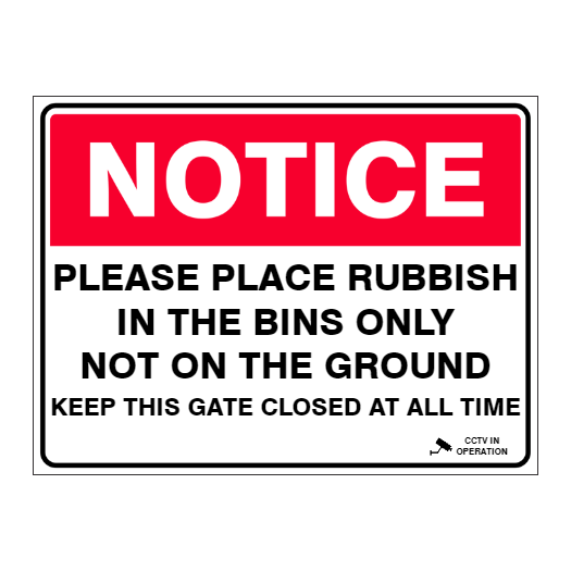Custom general sign