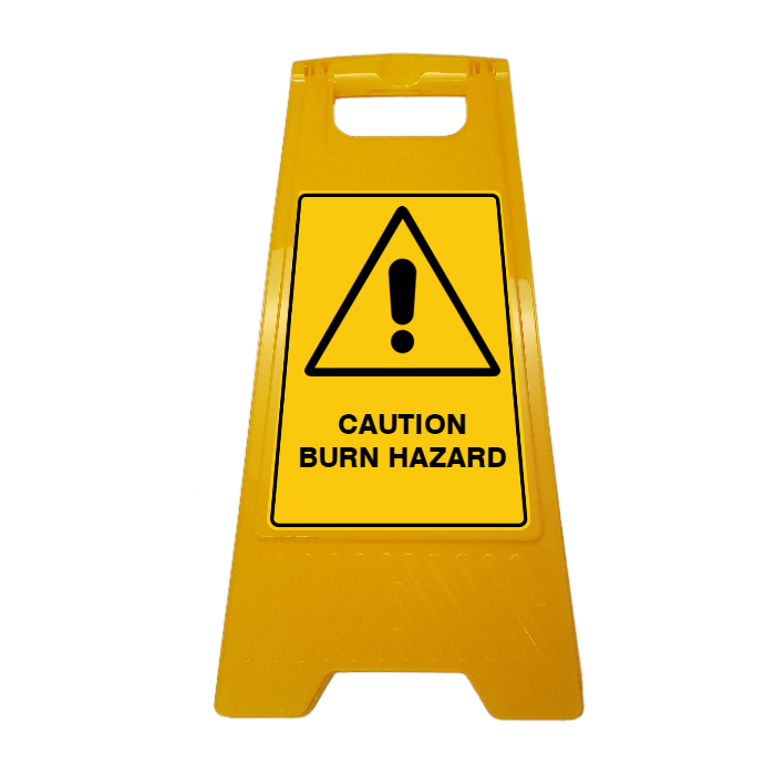 New CUSTOM Your Text Here A-Frame Floor Stand