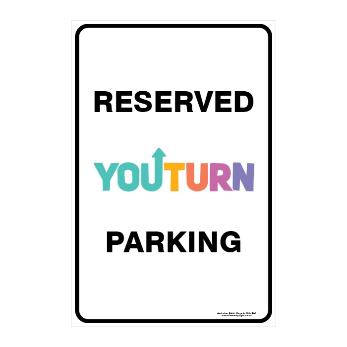 CUSTOM PARKING SIGN