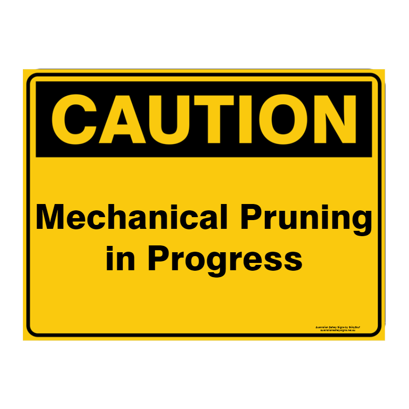 Custom Text Caution Sign