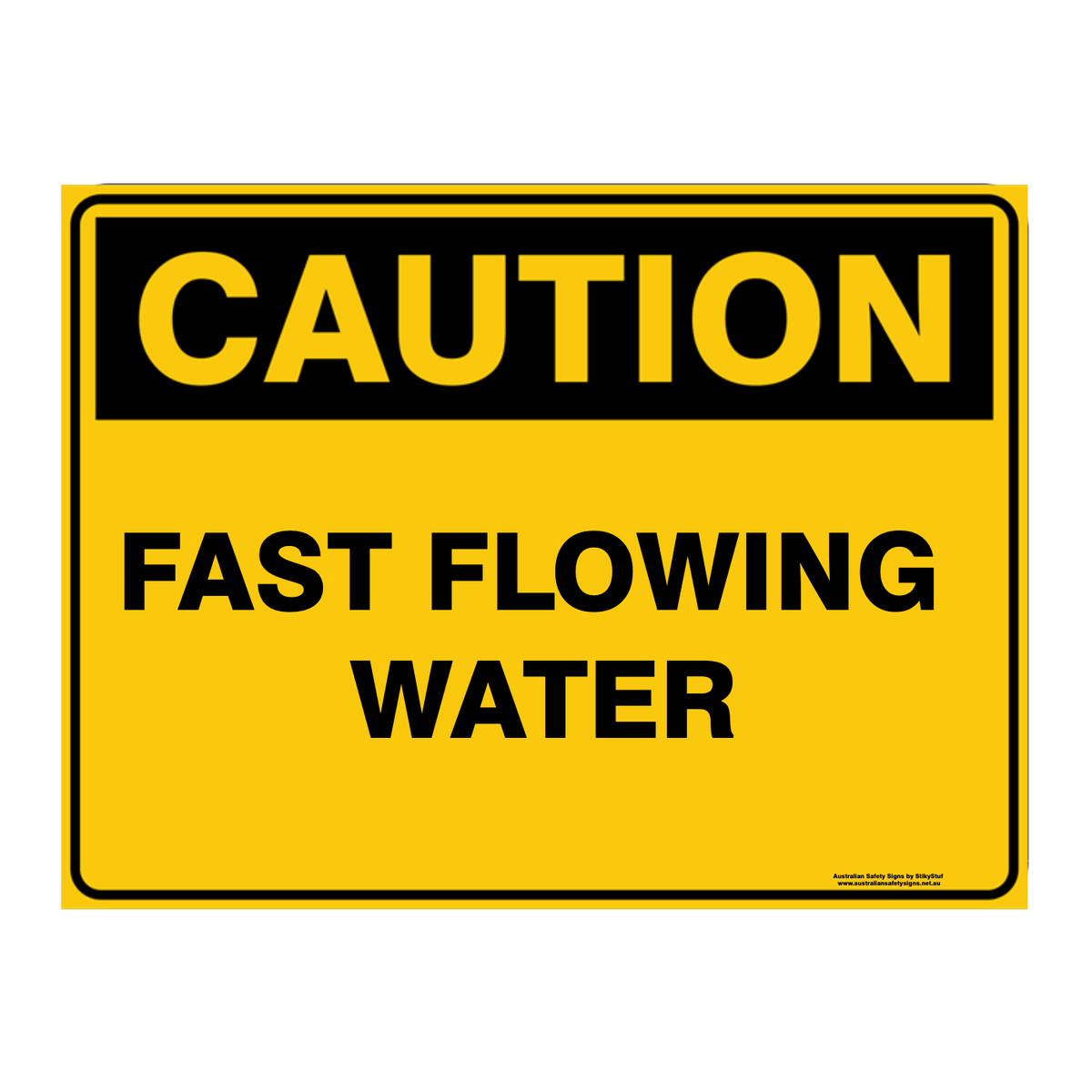 Custom Text Caution Sign