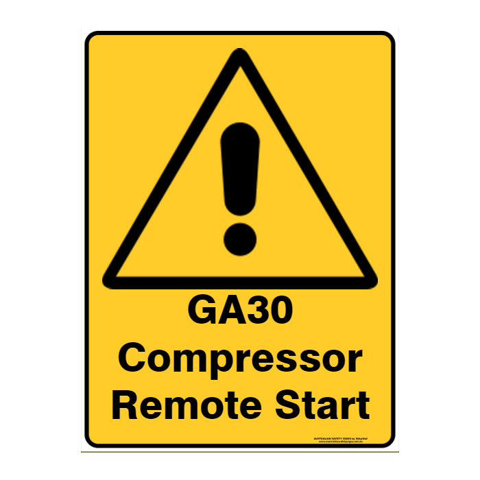 Warning Custom Text Sign