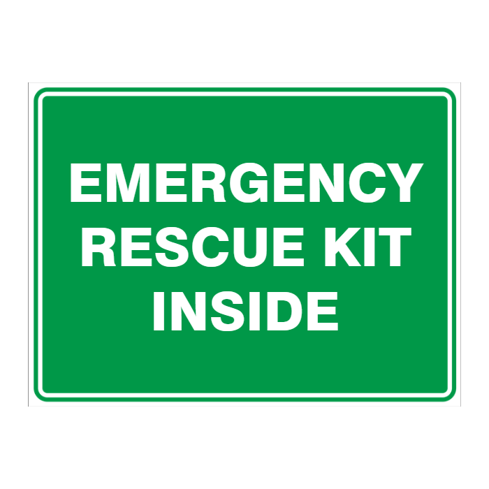 Custom Text Emergency Sign