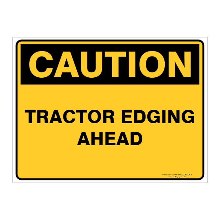 Custom Text Caution Sign