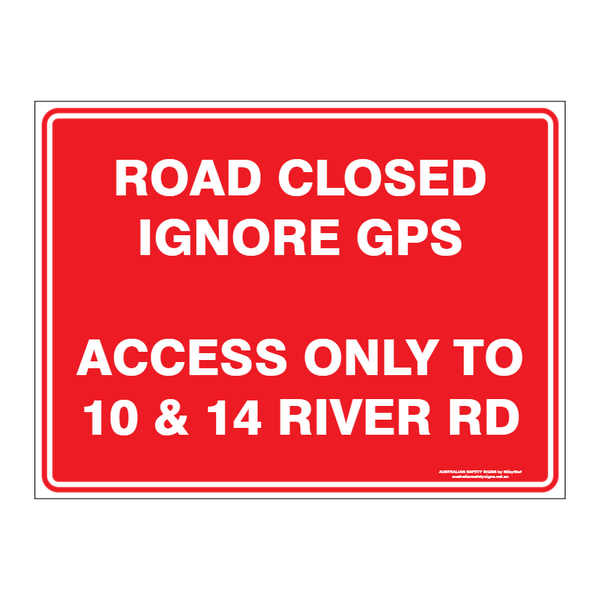 Custom general sign - Australian Safety Signs