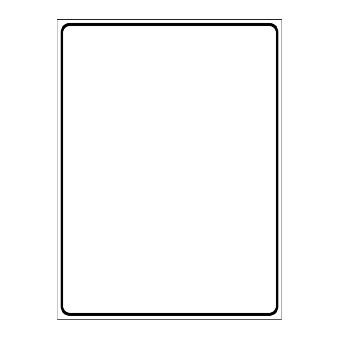 Custom Text Sign Portrait