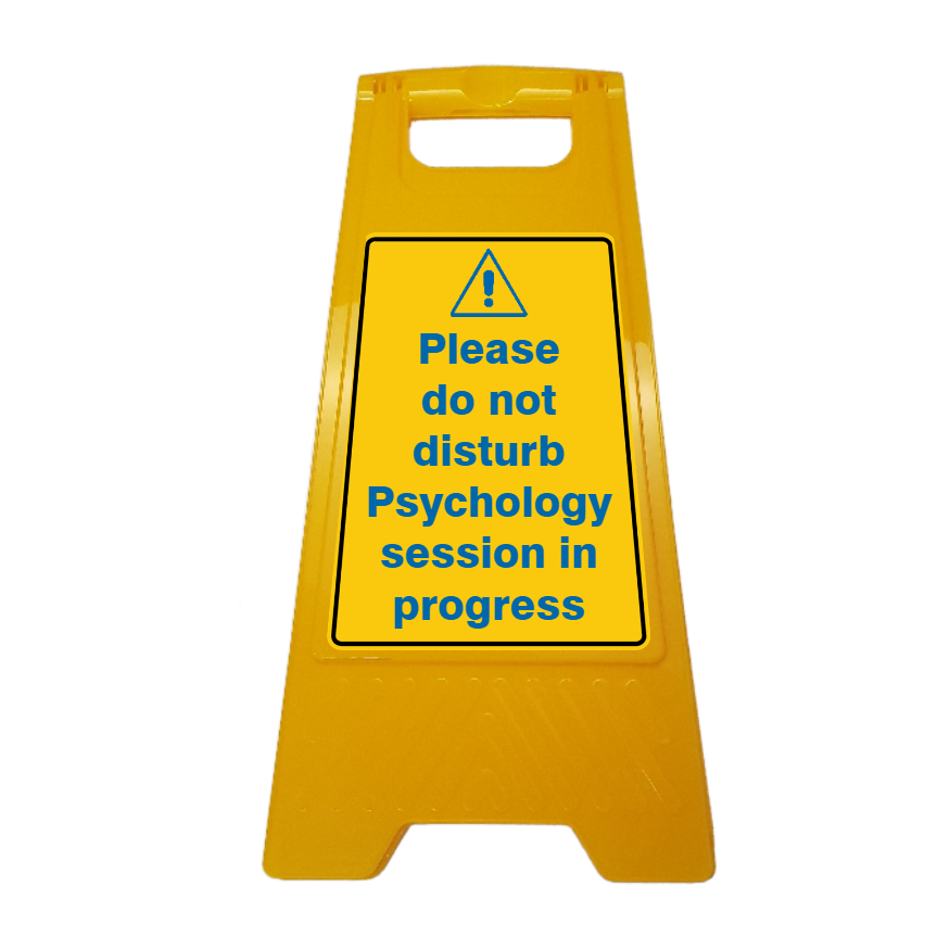 New CUSTOM Your Text Here A-Frame Floor Stand